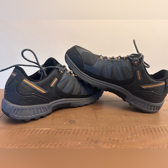 Orthofeet Men’s Gray Waterproof Hiking Shoes - Size 11.5 - Picture 6 of 10